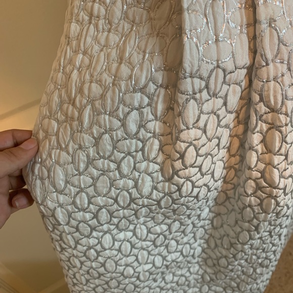 Silver & White dress - Picture 10 of 12